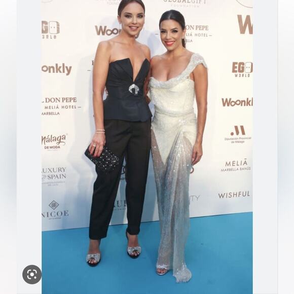 Zara Black HIGH-HEEL SANDALS WITH EMBELLISHED BOW Size 7.5 - Picture 10 of 16